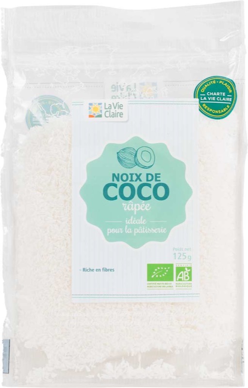 Noix De Coco Rapee 125g