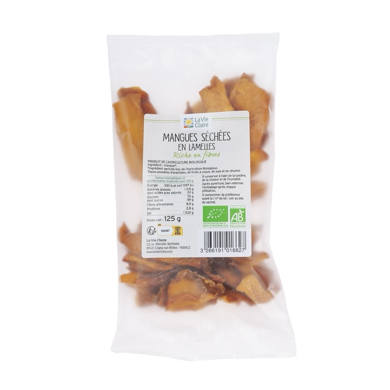 Mangues sechees 125g