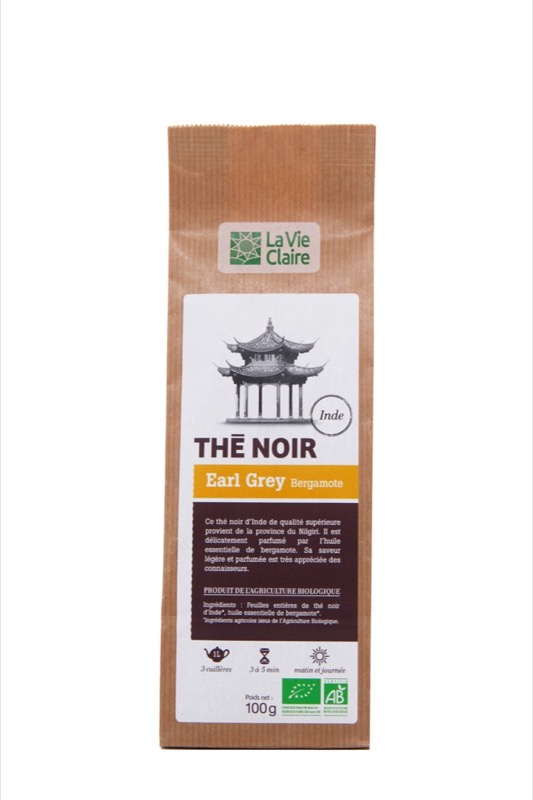Thé earl grey bergamote 100g