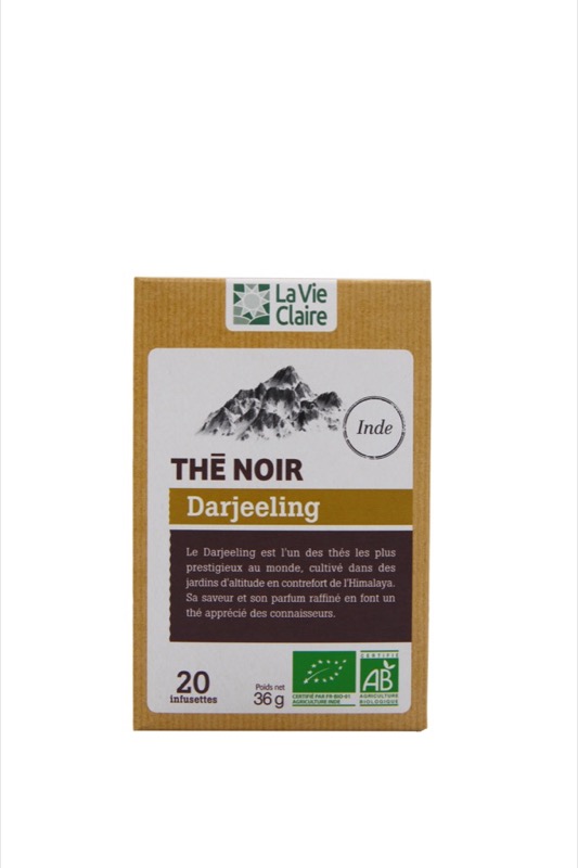 Thé noir darjeeling infusettes