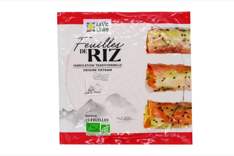Feuilles de Riz Blanc