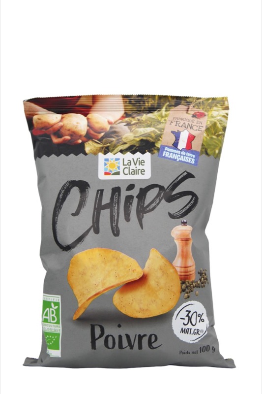 Chips pdt poivre 100g