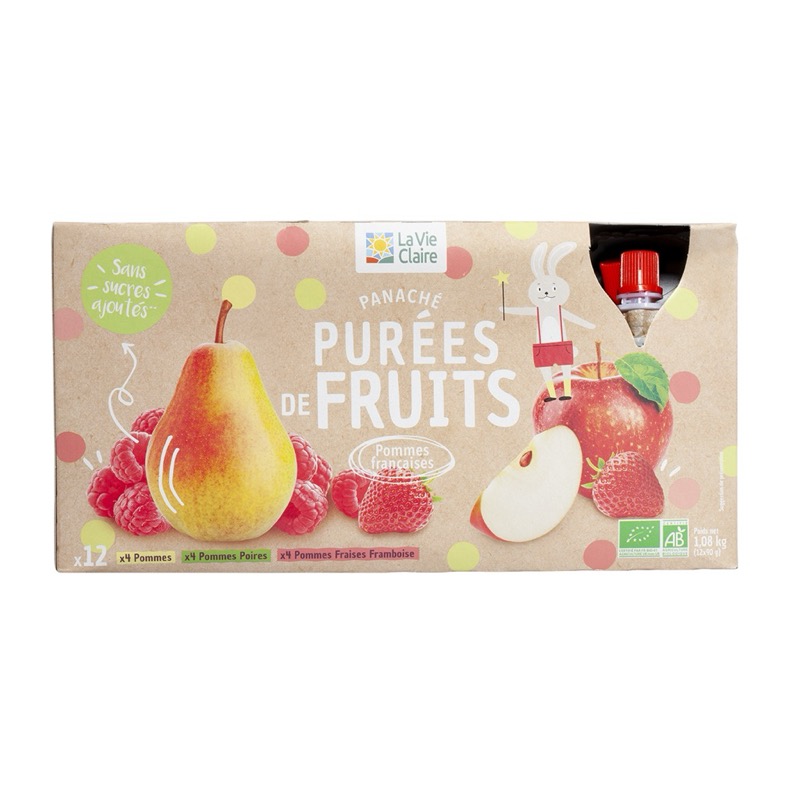Puree gourde panache x12