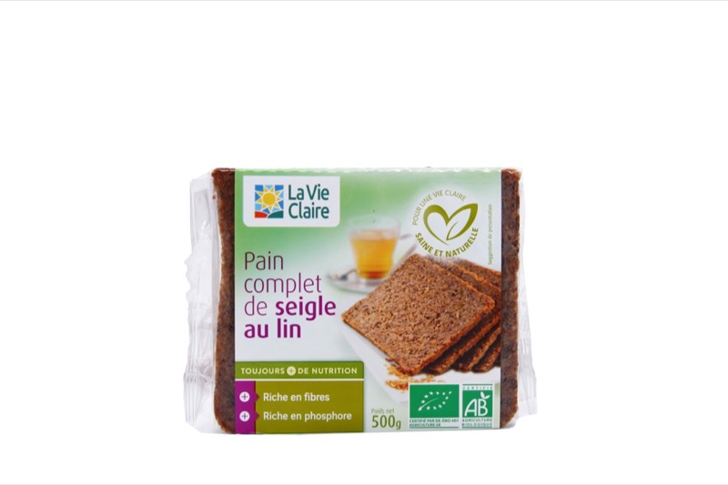 Pain complet de seigle au lin ppbio