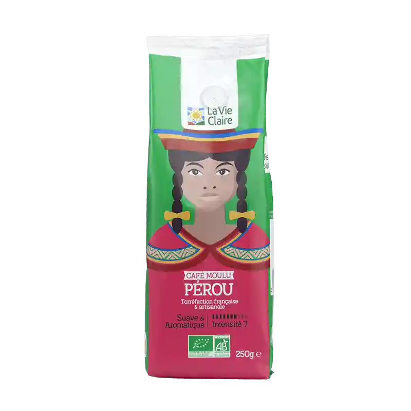 Cafe perou moulu 250g