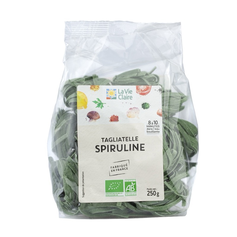 Tagliatelles à la spiruline 250g - La Vie Claire
