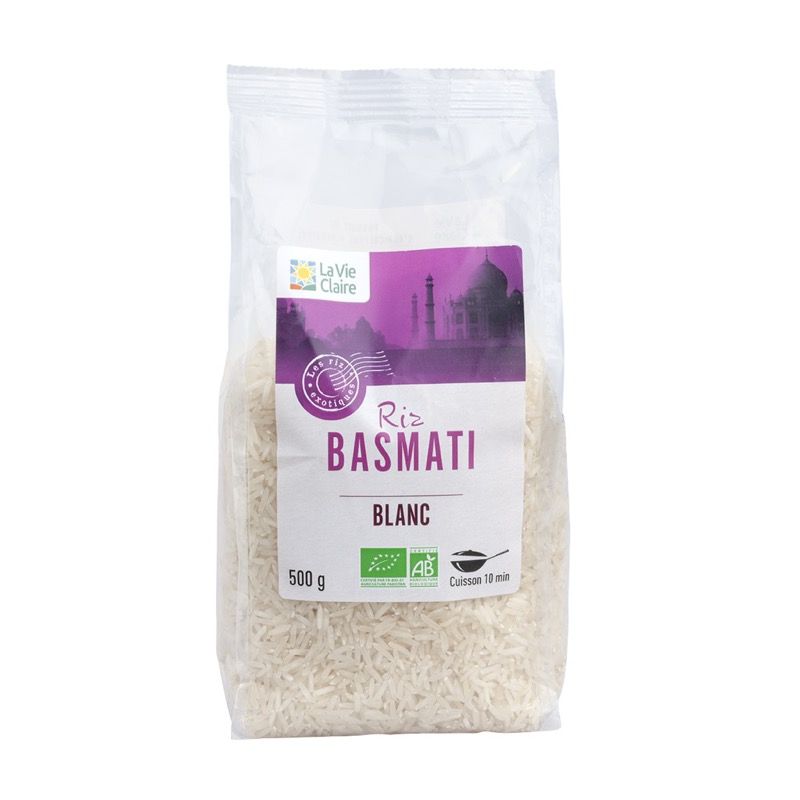 RIZ LONG BLANC.BASMATI. 500G