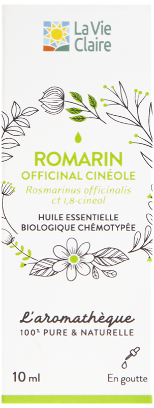 Huile essentielle romarin officinale cinéole 10ml - La Vie Claire
