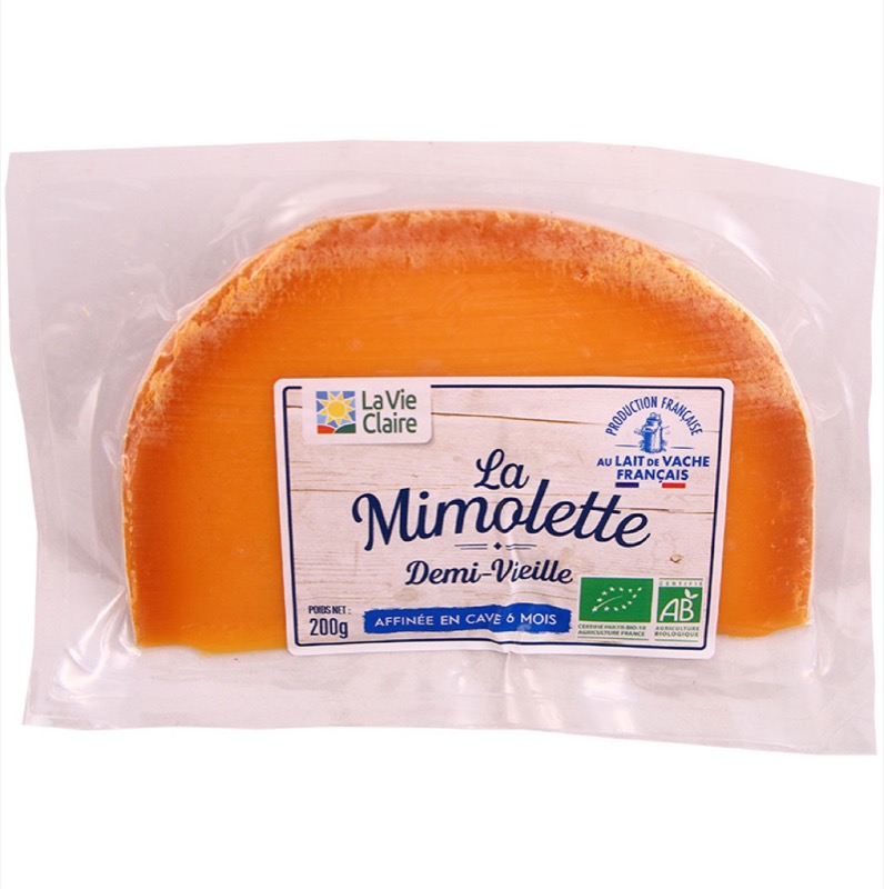 Mimolette 1/2 vieille 200g - La Vie Claire