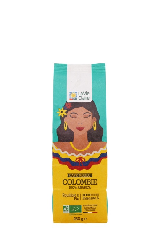 Cafe colombie moulu 250g