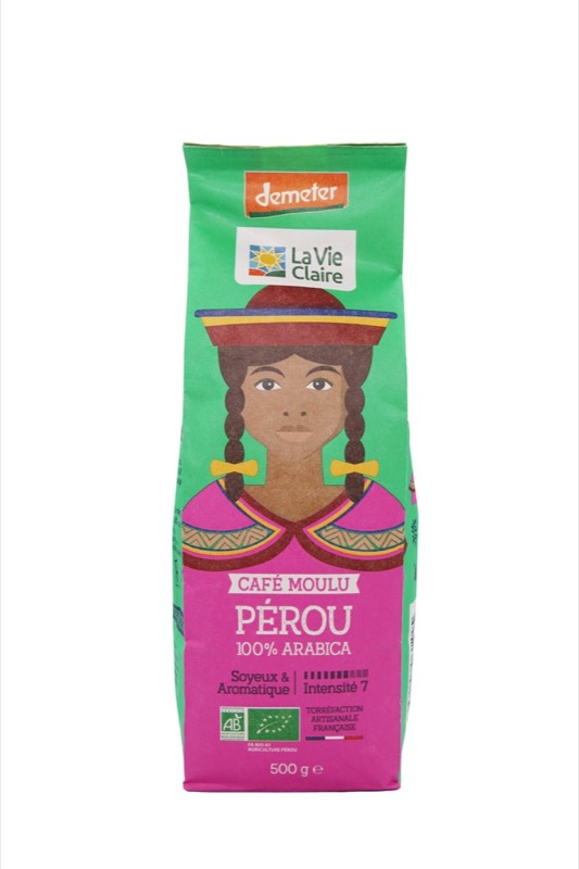 Cafe perou demeter moulu 500g