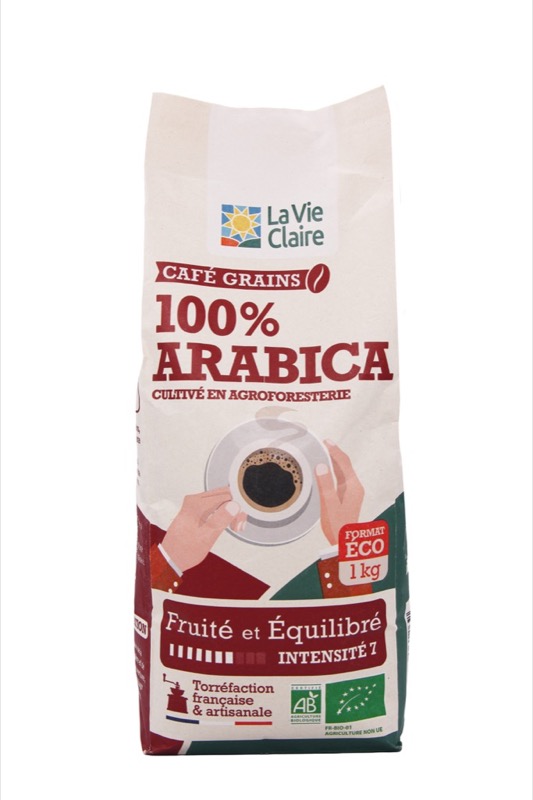 Cafe pur arabica grain 1kg