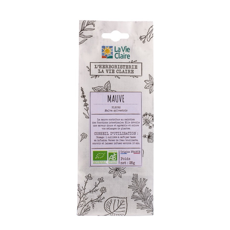 Mauve Fleurs Sac 25 G