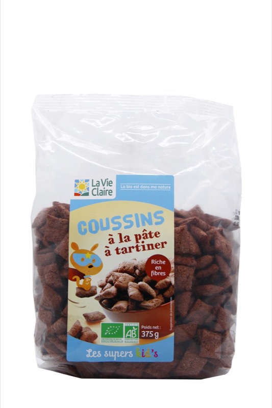 Coussins a la pate a tartiner lvc