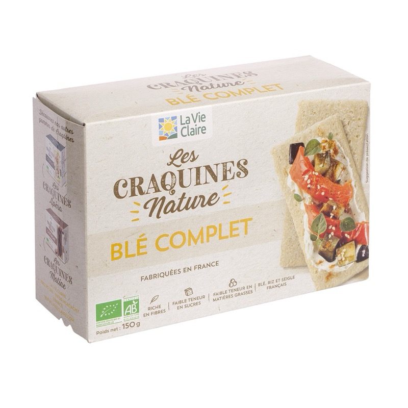 Tartines craquantes au blé complet 150g - La Vie Claire
