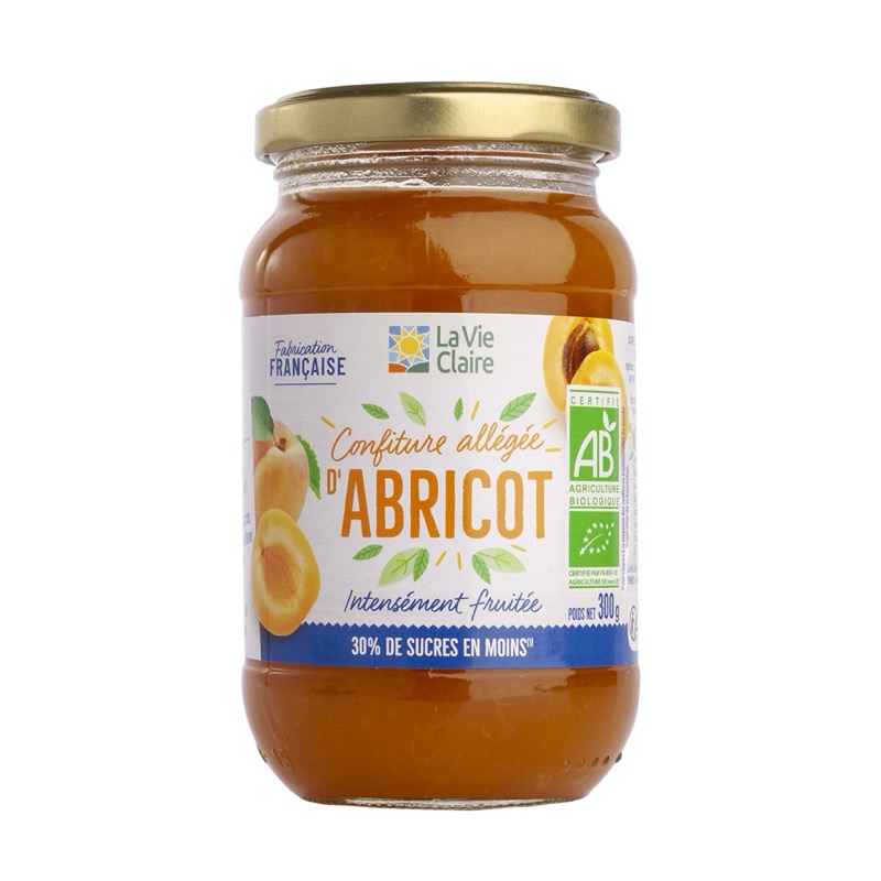 Confiture allegee abricot 300g