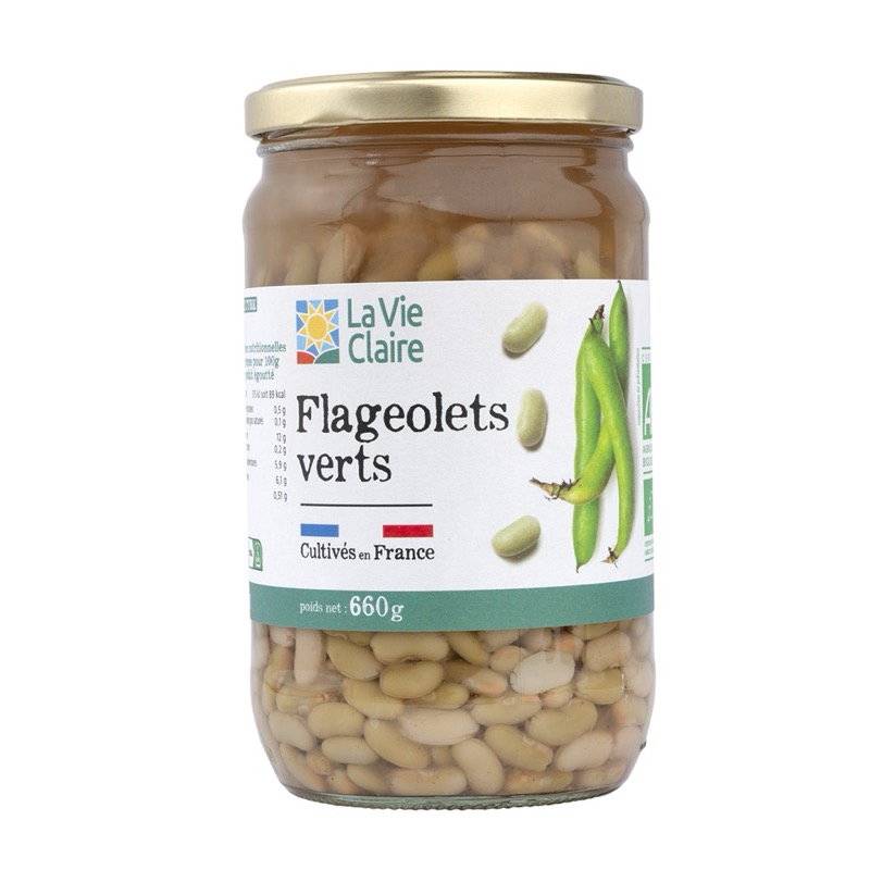 Flageolets vert 660g - La Vie Claire
