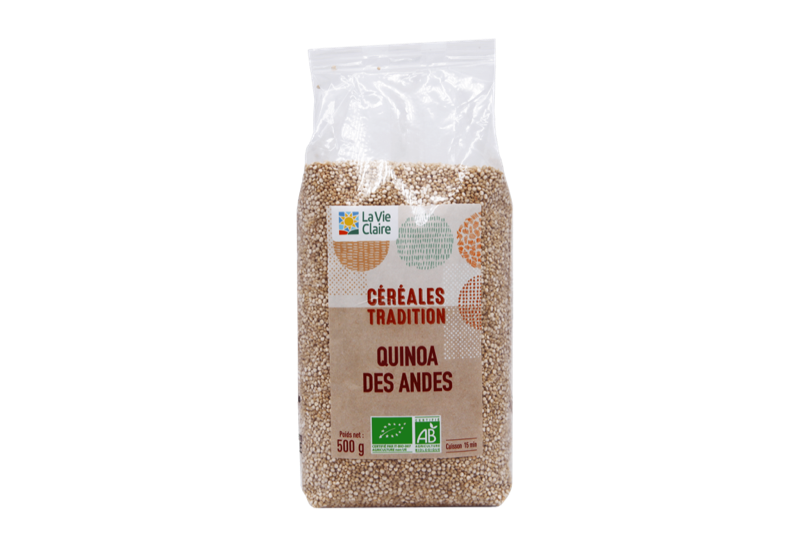 QUINOA BLANC DES ANDES 500G