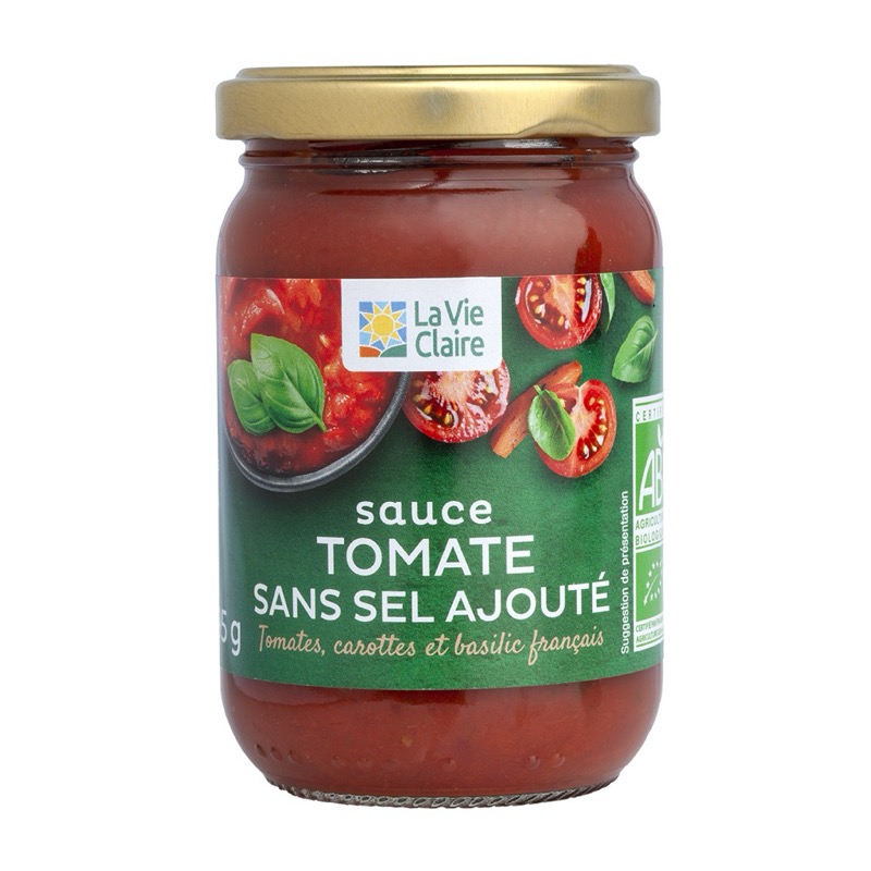 Salt-free tomato sauce 195g