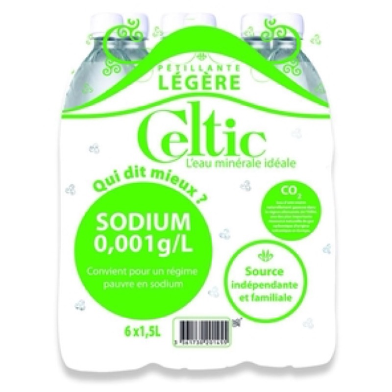 Celtic Light Sparkling Water 1.5 L