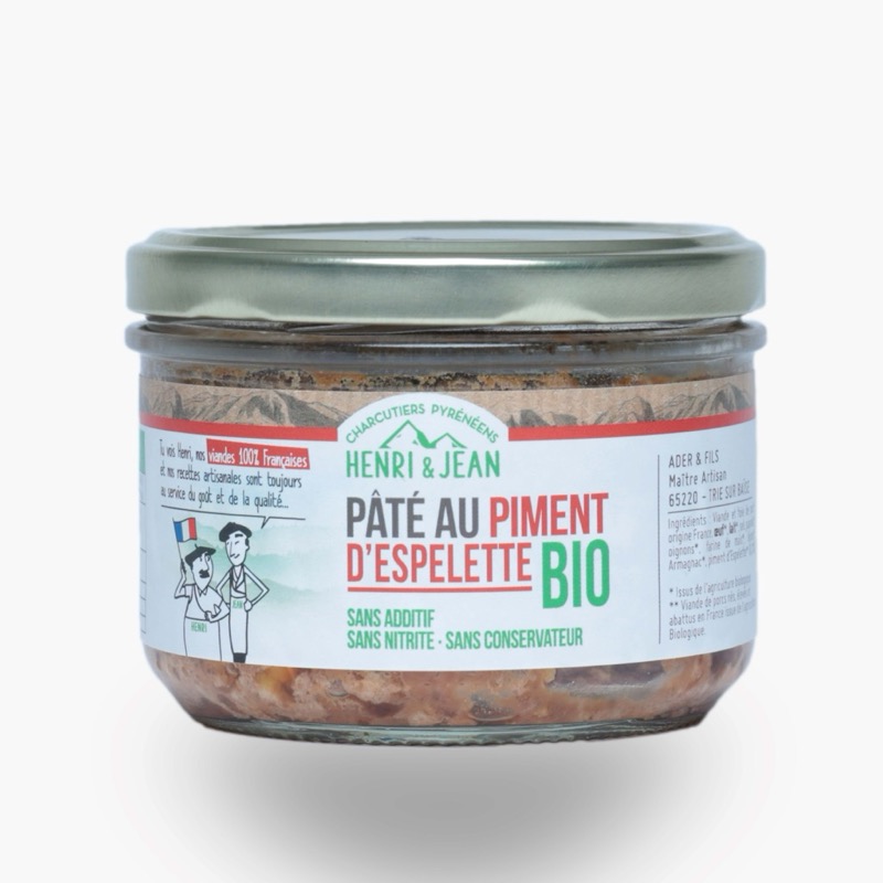 Organic Espelette Pepper Pâté
