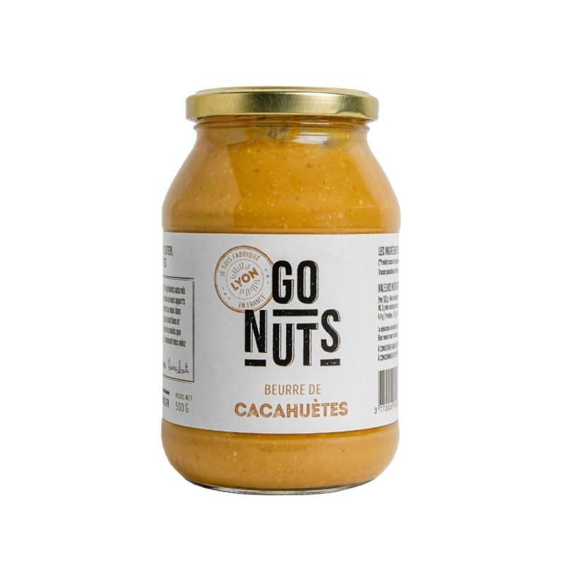 Beurre de cacahuetes 500g go nuts