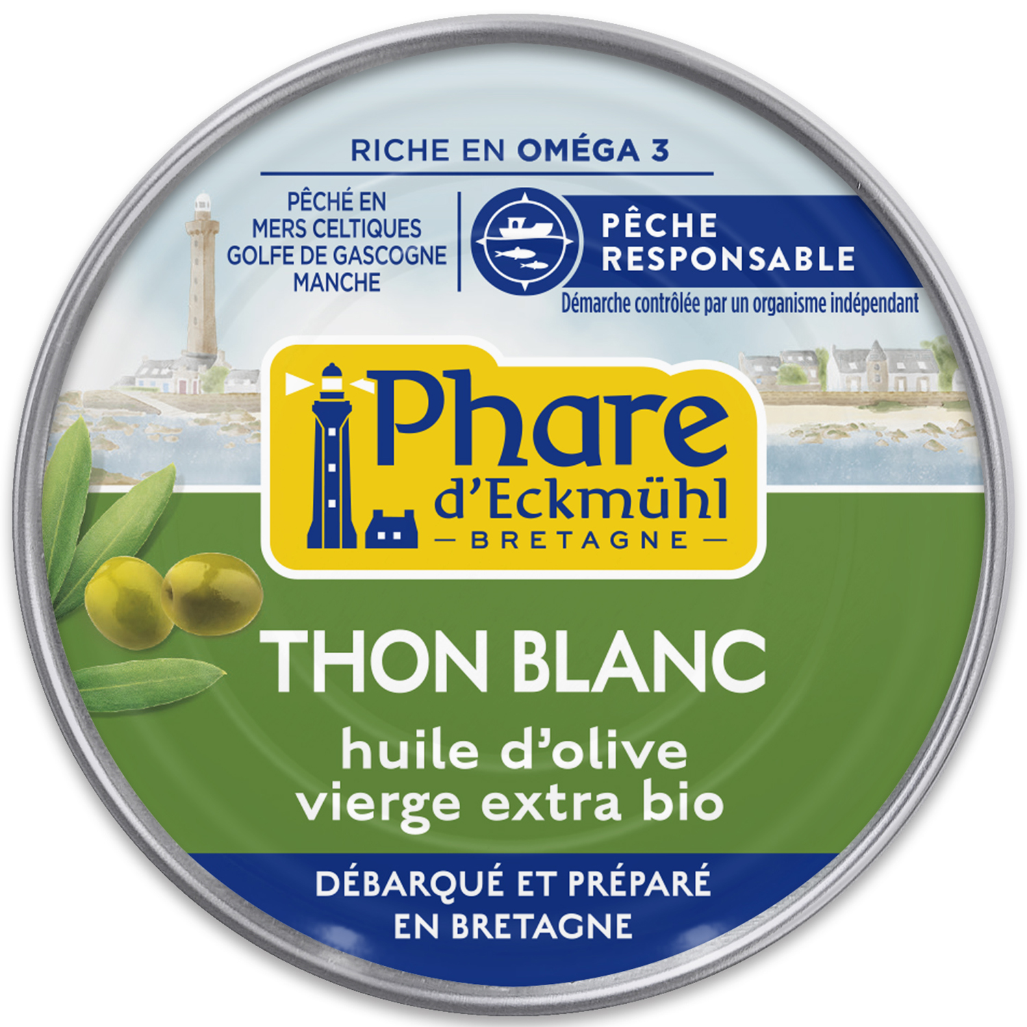 THON BLC GERMON HUILE D'OLIVE 190G