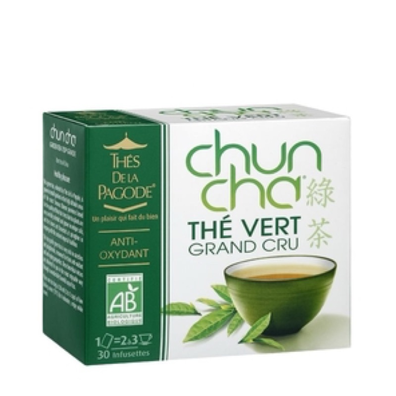 Thé Vert Grand Cru Chun Cha Bio 30 Infusions