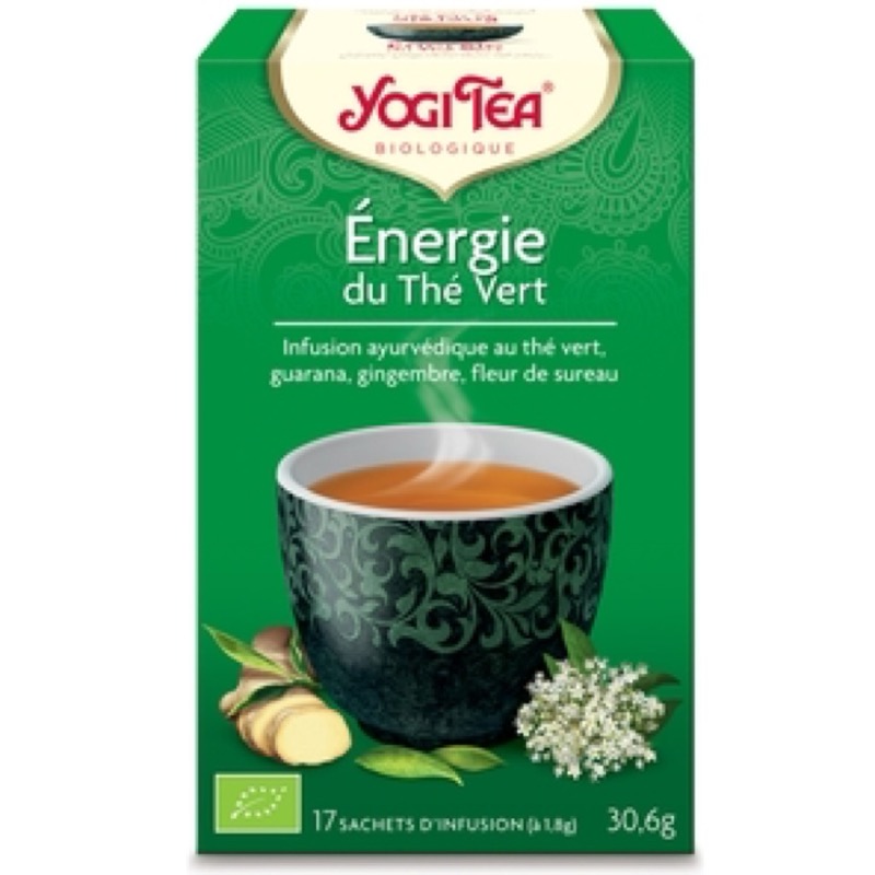 Yogi Tea Energie Du The Vert