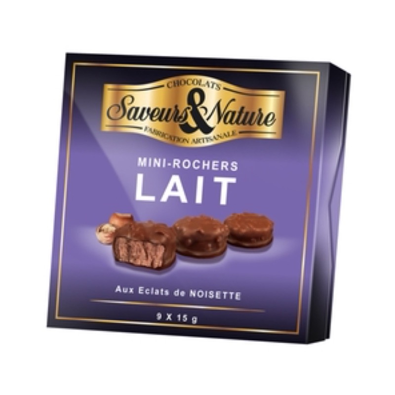 Mini rochers pralinés noir et lait 30g - La Vie Claire