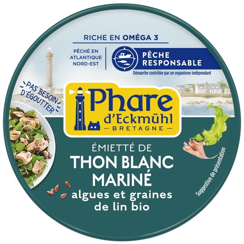 Emiette thon marine algues