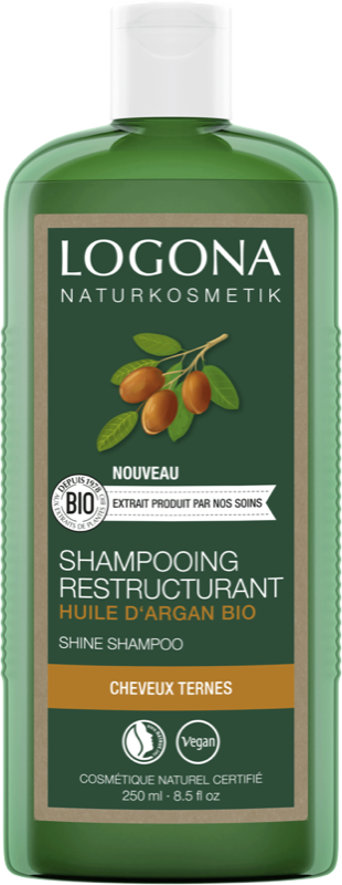 Shamp Restru Argan 250ml Logona