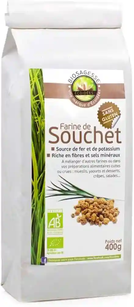 Farine de souchet moulu 400g – Ecoidées