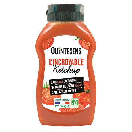 Ketchup l'incroyable 280g - Quintesens