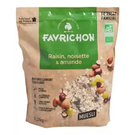 Muesli Raisin Noisette Sans gluten 1,2KG