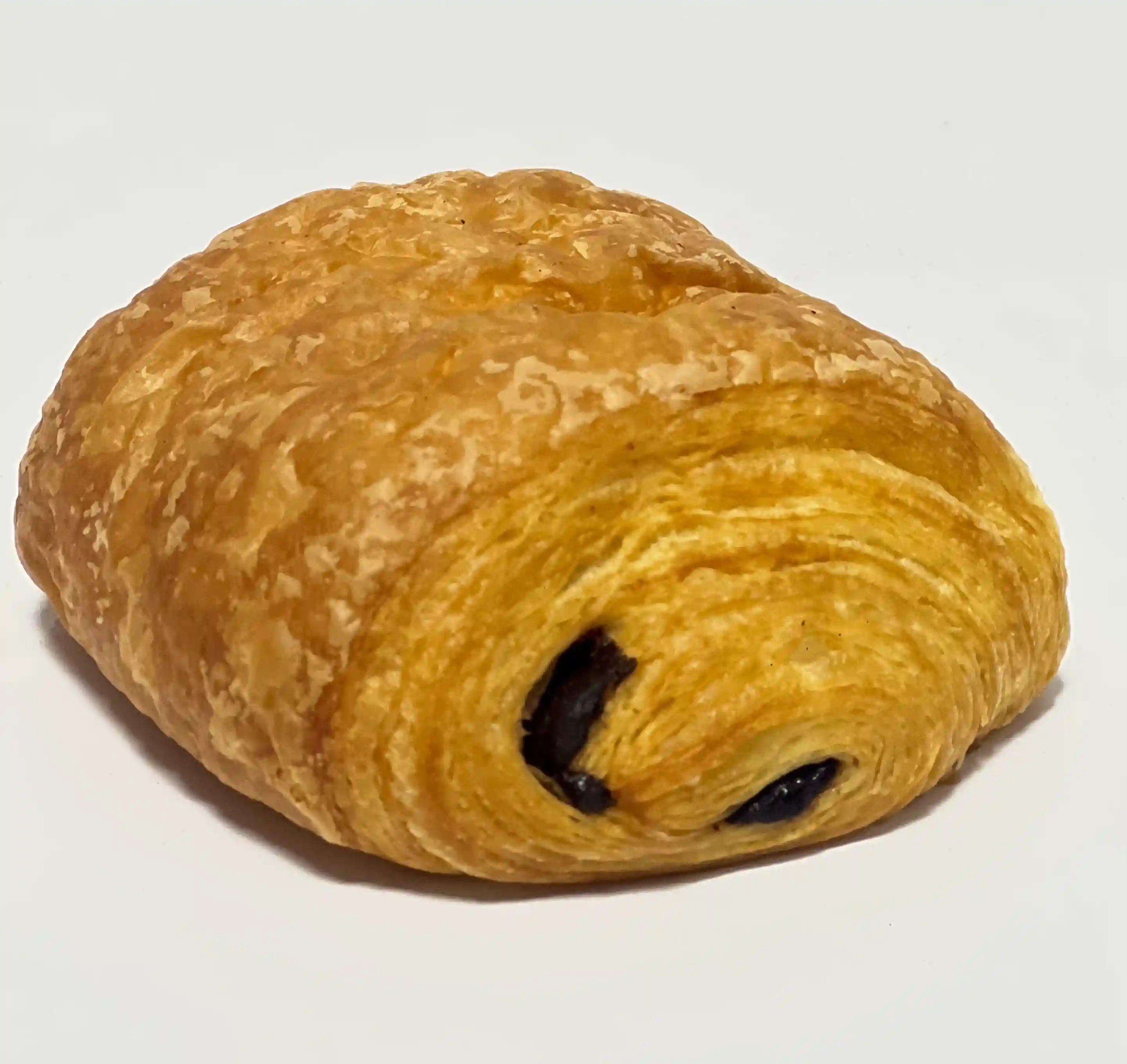 Pain au chocolat surgelé cuit sur place