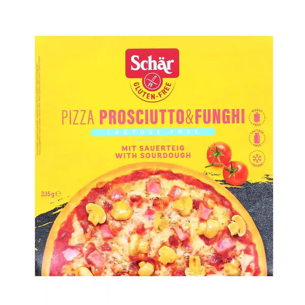 Pizza jambon champignon sans gluten 335g - Schär