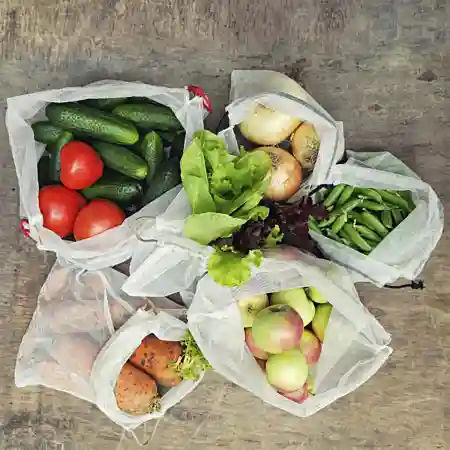 Sacs De Fruits Et Legumes X5